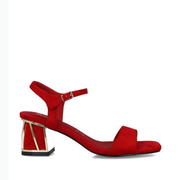 Sandals Menbur Women Equuleus Red