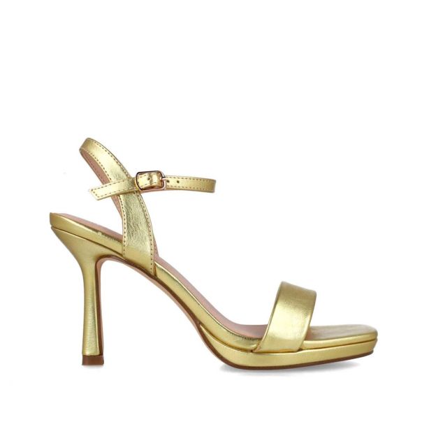 Gold Women Menbur Australe Sandals