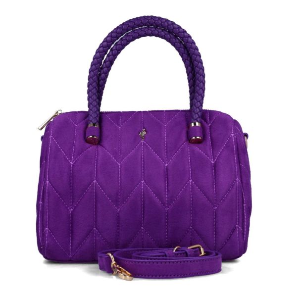 Violet Women Virgo Tote & Shoulder Bags Menbur